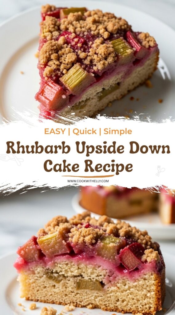 Rhubarb Upside Down Cake Recipe