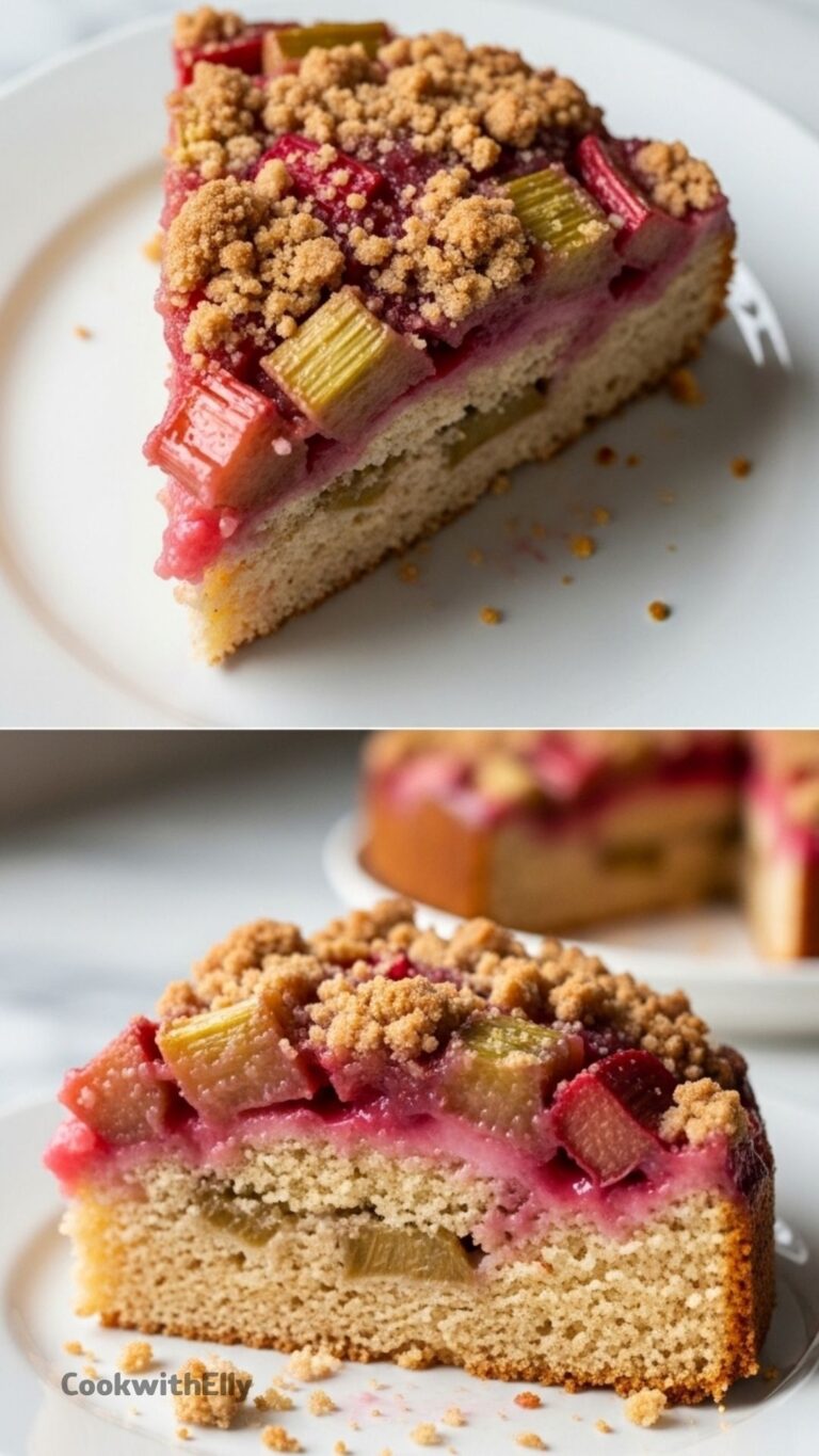 Rhubarb Upside Down Cake Recipe