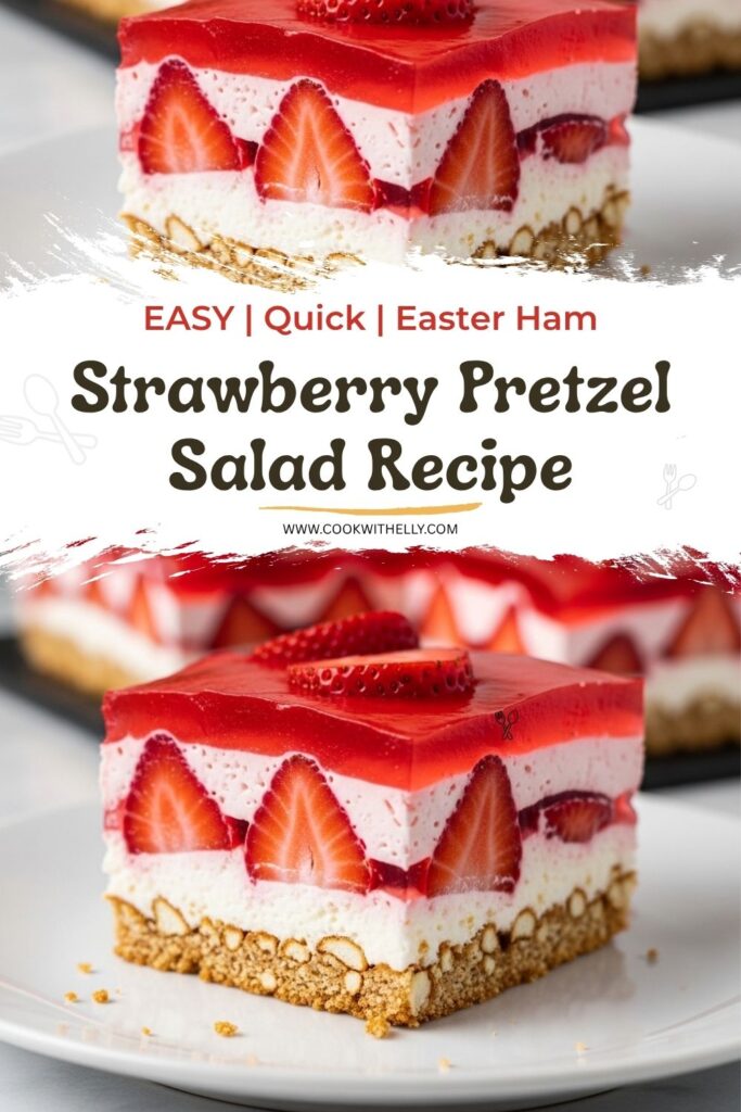 Strawberry Pretzel Salad Recipe