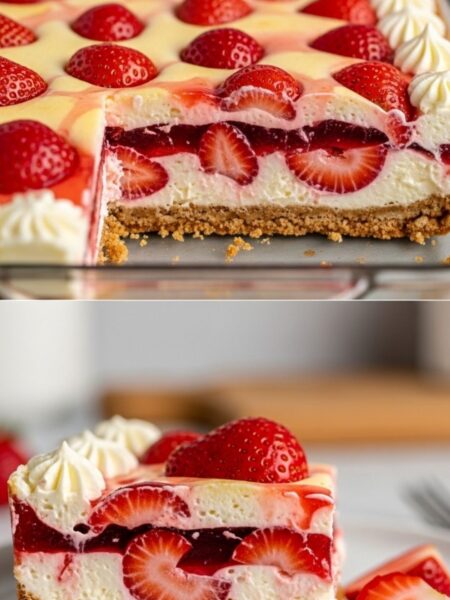 Strawberry Pretzel Salad Recipe