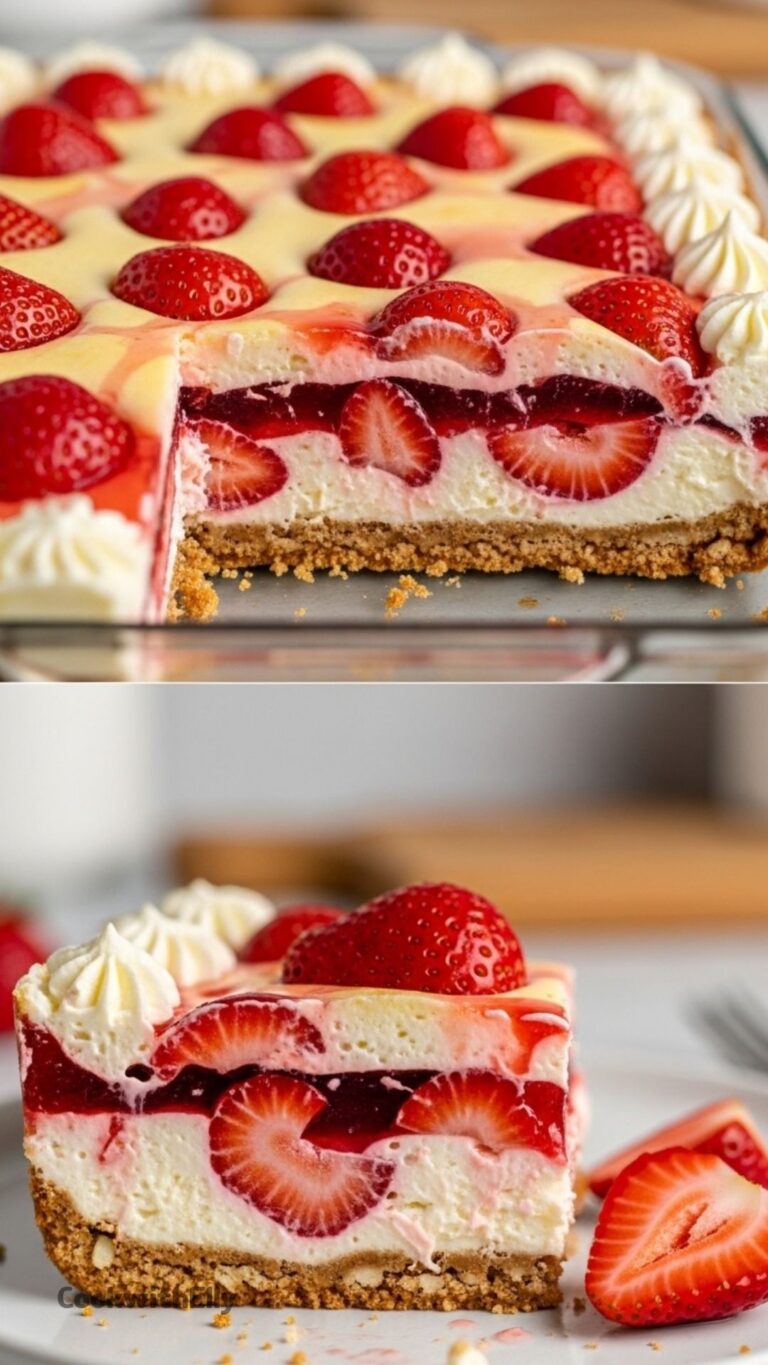 Strawberry Pretzel Salad Recipe