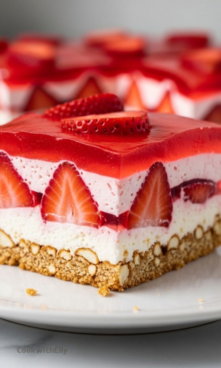 Strawberry Pretzel Salad Recipe