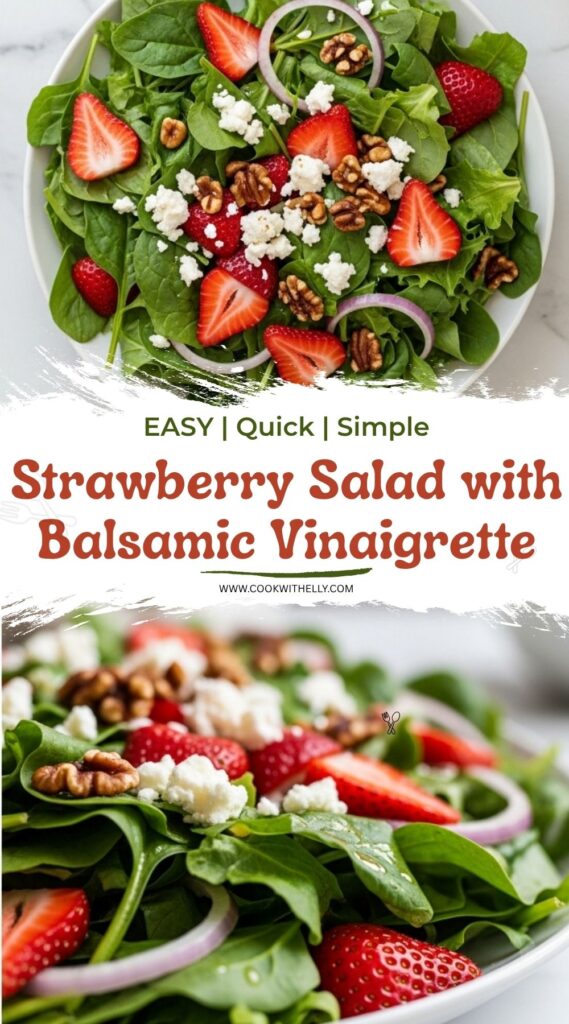 Strawberry Salad with Balsamic Vinaigrette Recipe