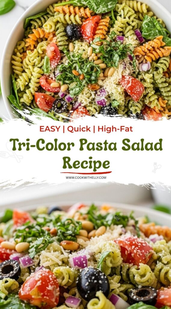 Tri-Color Pasta Salad Recipe