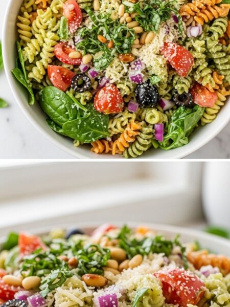 Tri-Color Pasta Salad Recipe