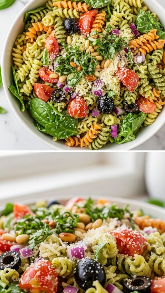 Tri-Color Pasta Salad Recipe
