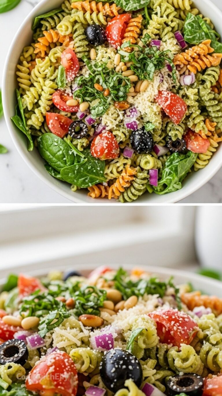 Tri-Color Pasta Salad Recipe