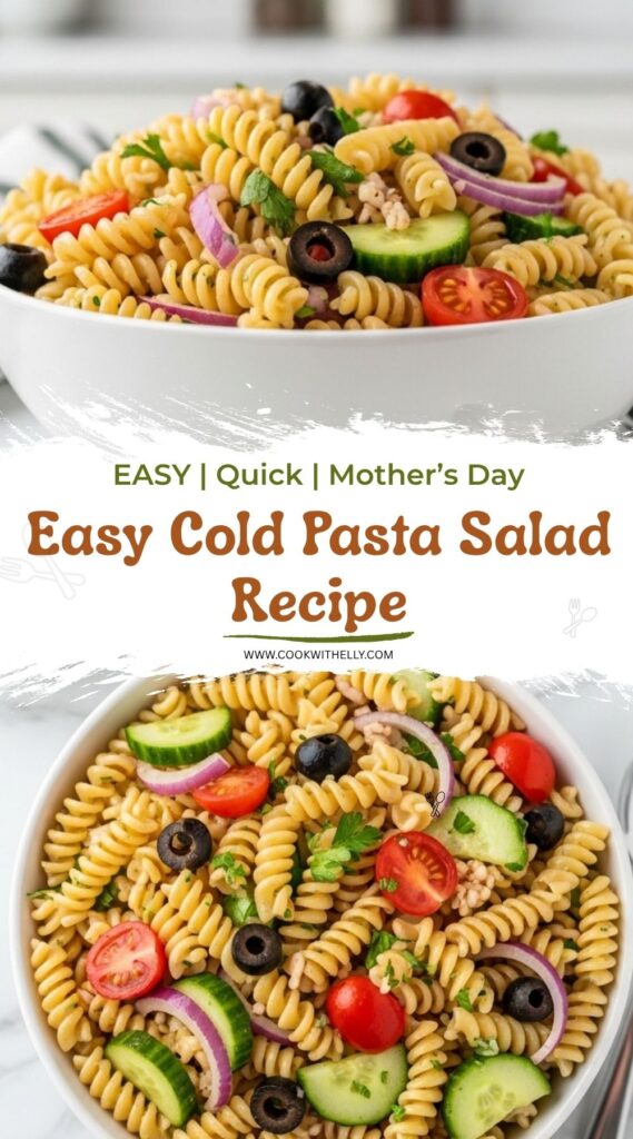 Easy Cold Pasta Salad Recipe