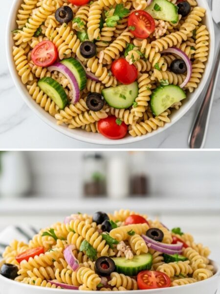 Easy Cold Pasta Salad Recipe