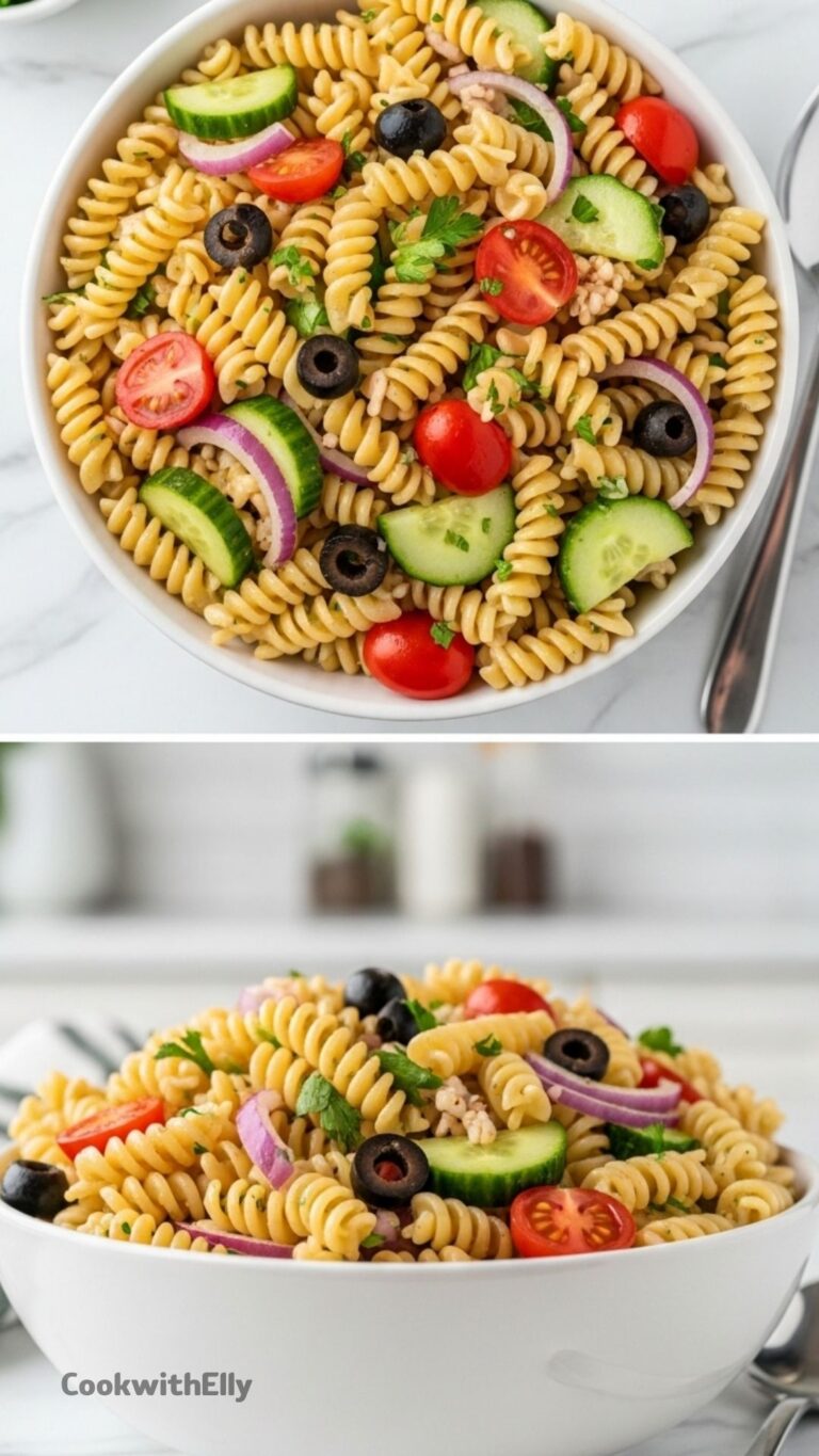 Easy Cold Pasta Salad Recipe