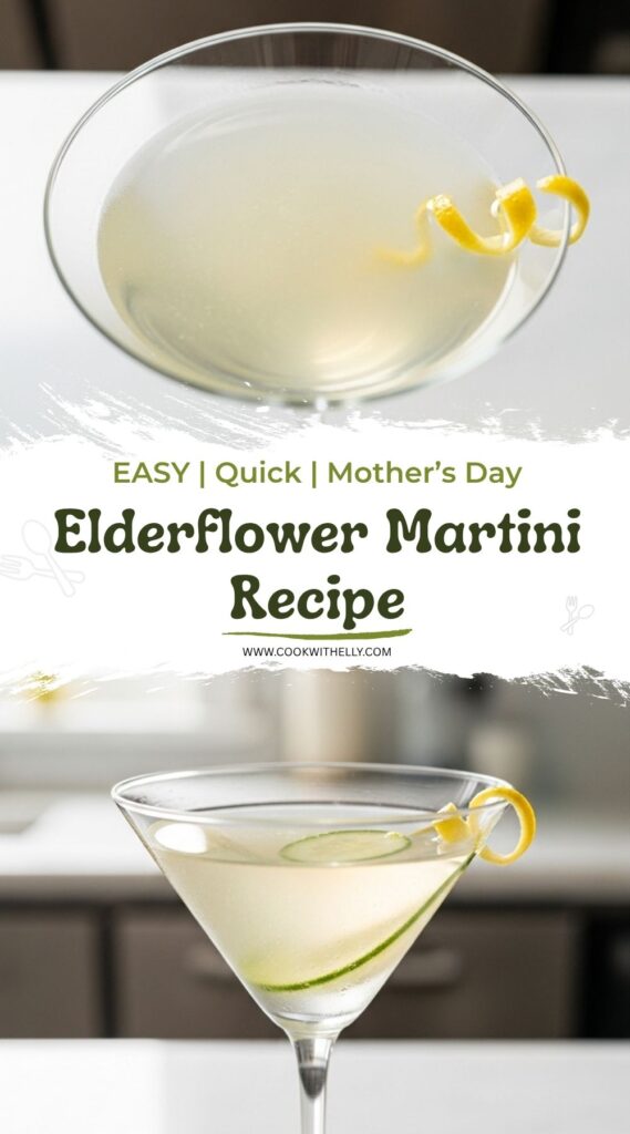 Elderflower Martini Recipe