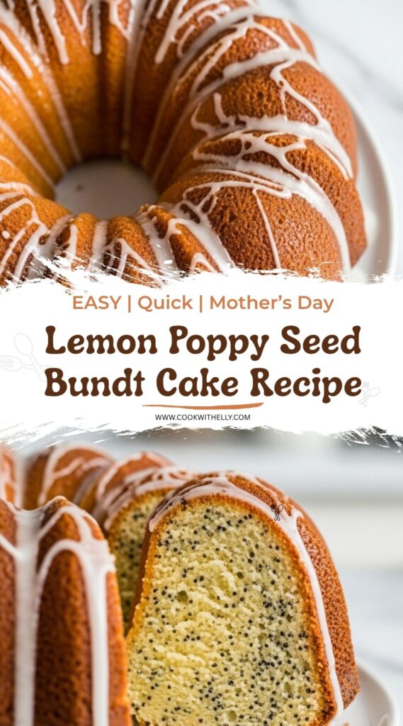 Lemon Poppy Seed Bundt Cake Recipe