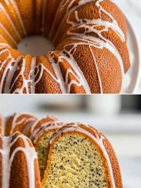 Lemon Poppy Seed Bundt Cake Recipe