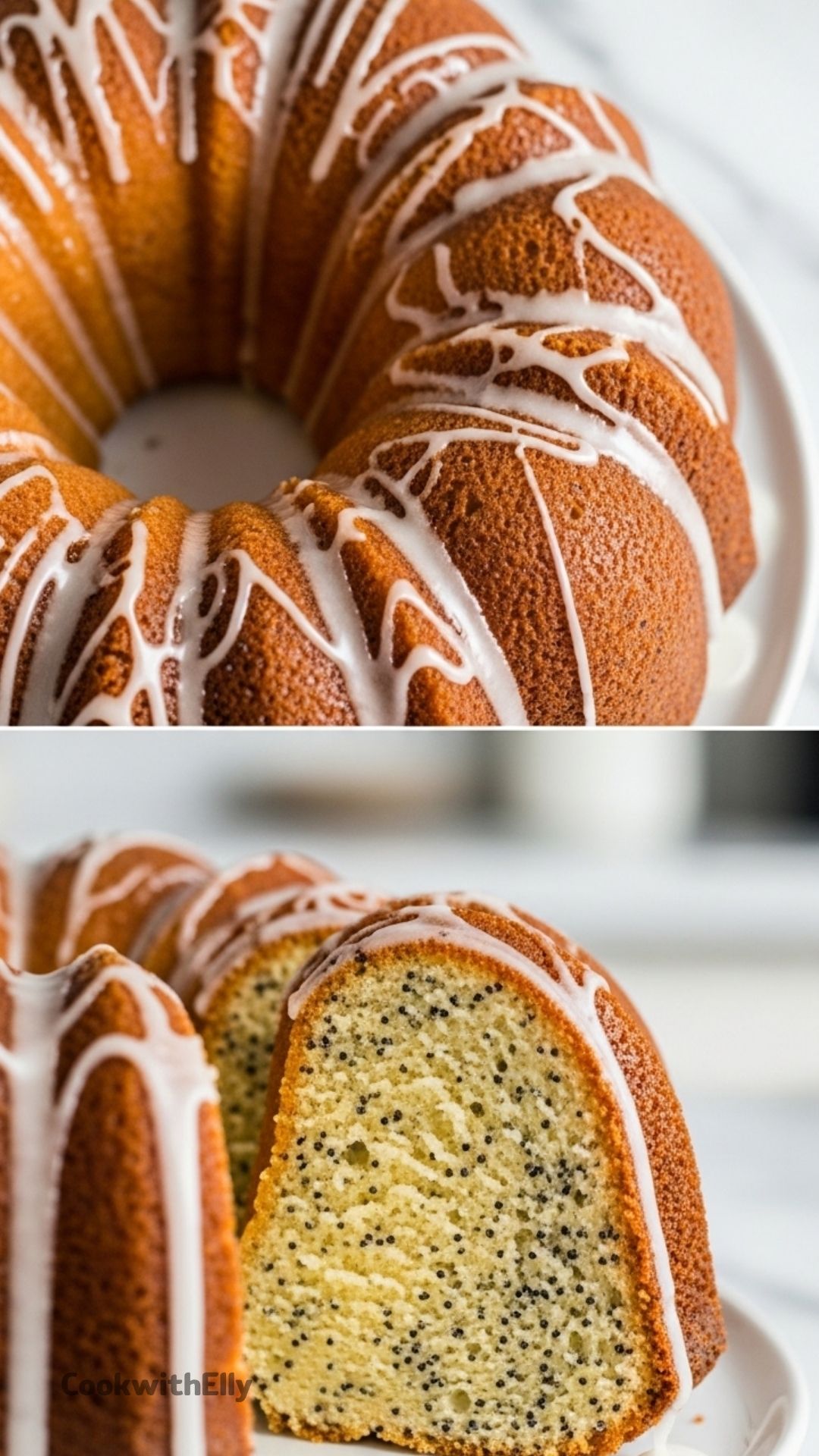 Lemon Poppy Seed Bundt Cake Recipe - cookwithelly.com