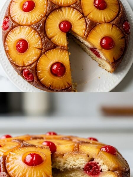 Pineapple Upside Down Cake Recipe