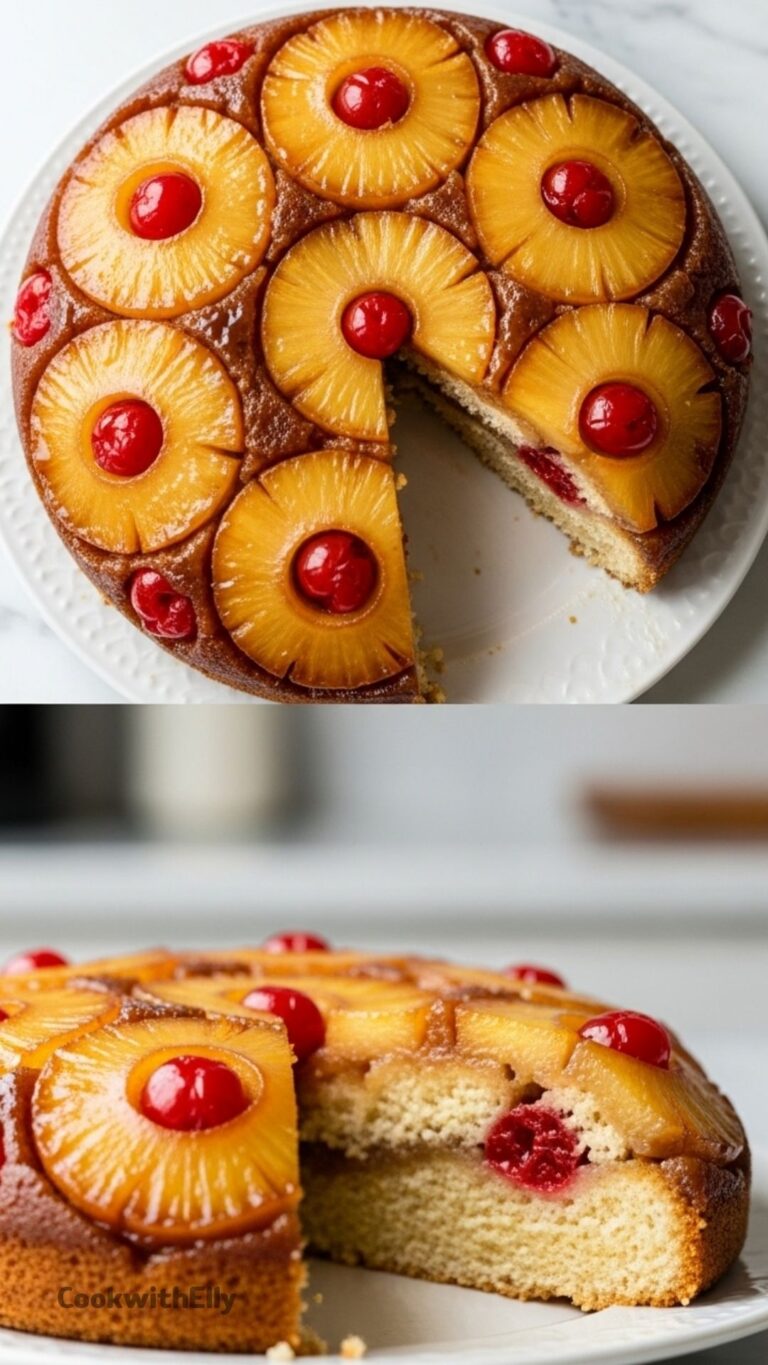 Pineapple Upside Down Cake Recipe