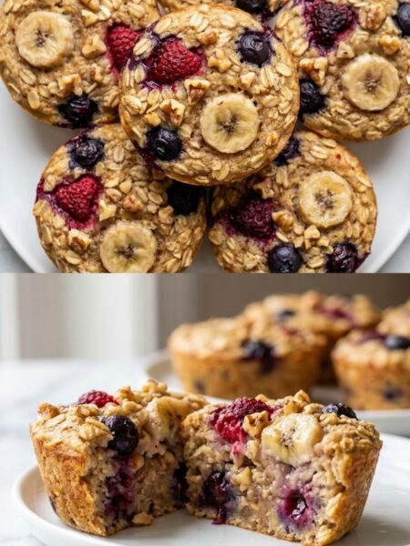 Baked Oatmeal Cups Recipe