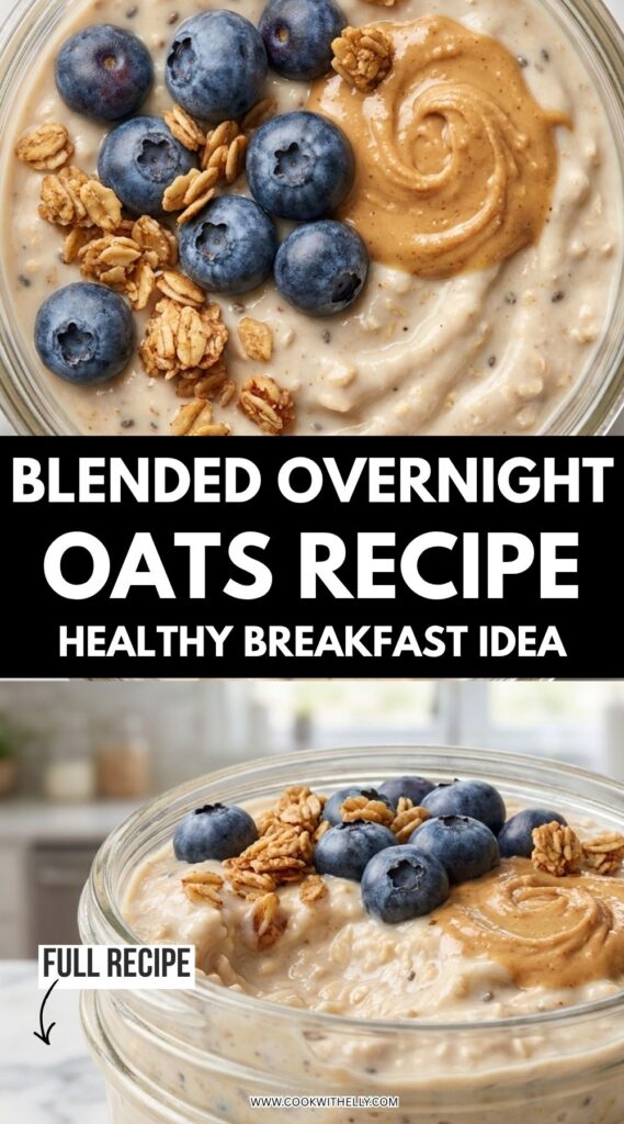 Blended Overnight Oats Recipe