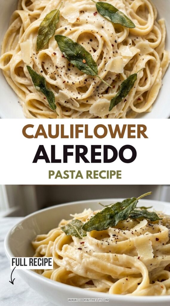 Cauliflower Alfredo Pasta Recipe