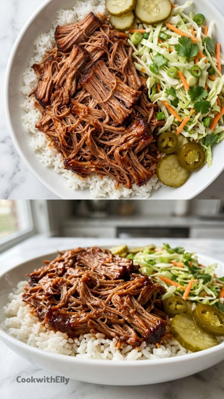 Crockpot Pulled Pork Bowls Recipe