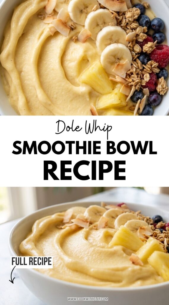 Dole Whip Smoothie Bowl Recipe