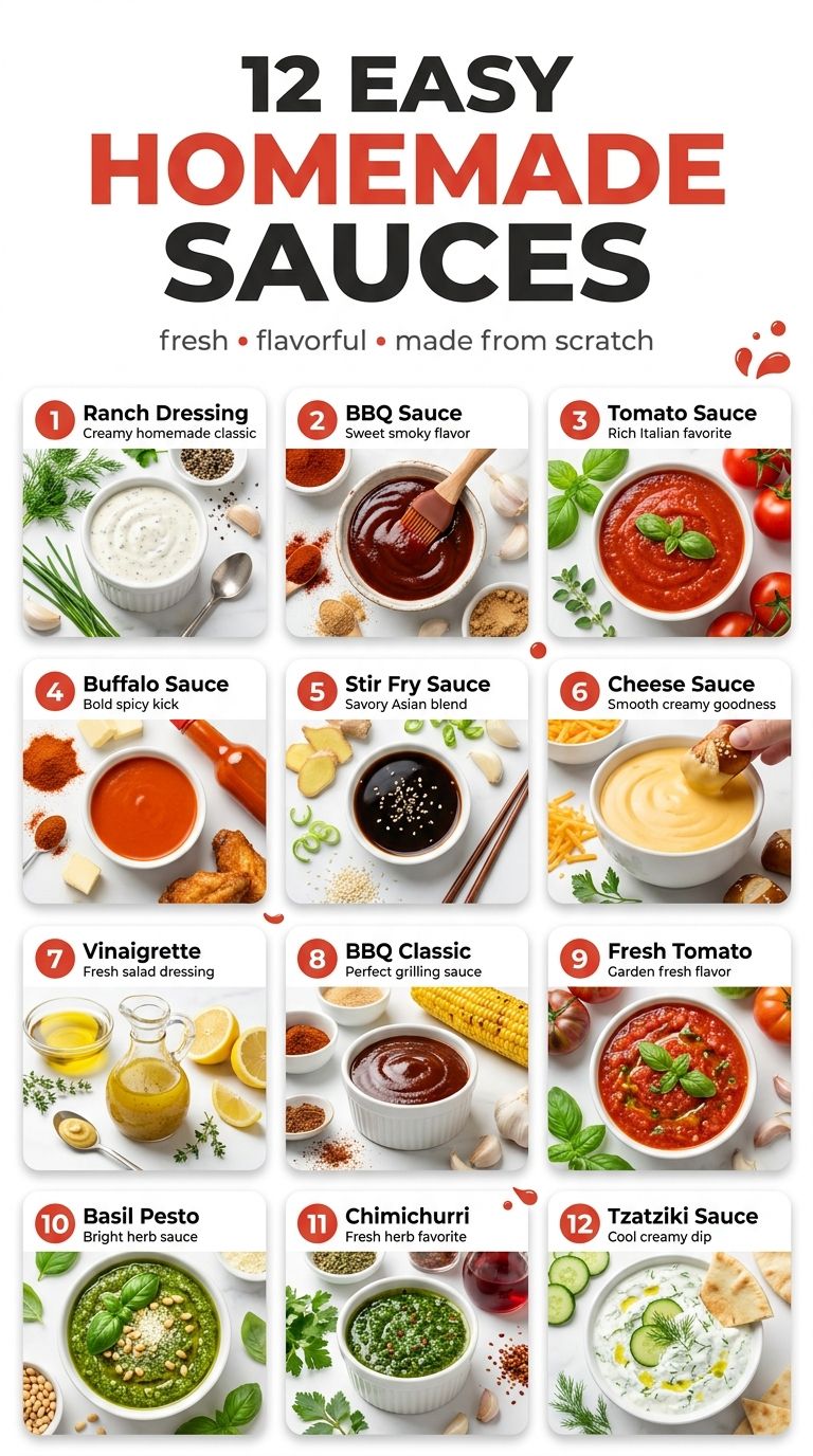 12 Easy Homemade Sauces You’ll Want to Make Again and Again