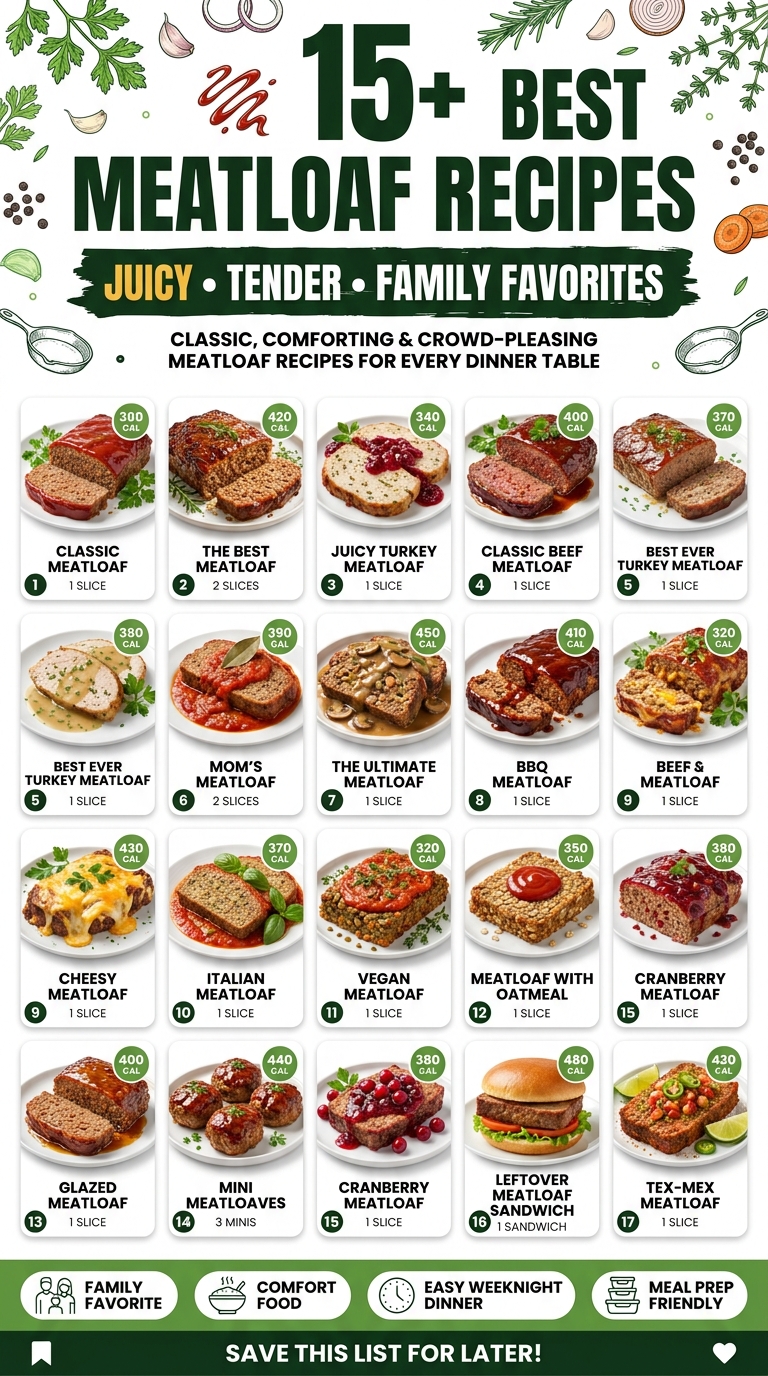 15+ Best Meatloaf Recipes