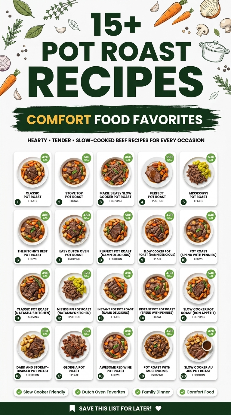 15+ Pot Roast Recipes