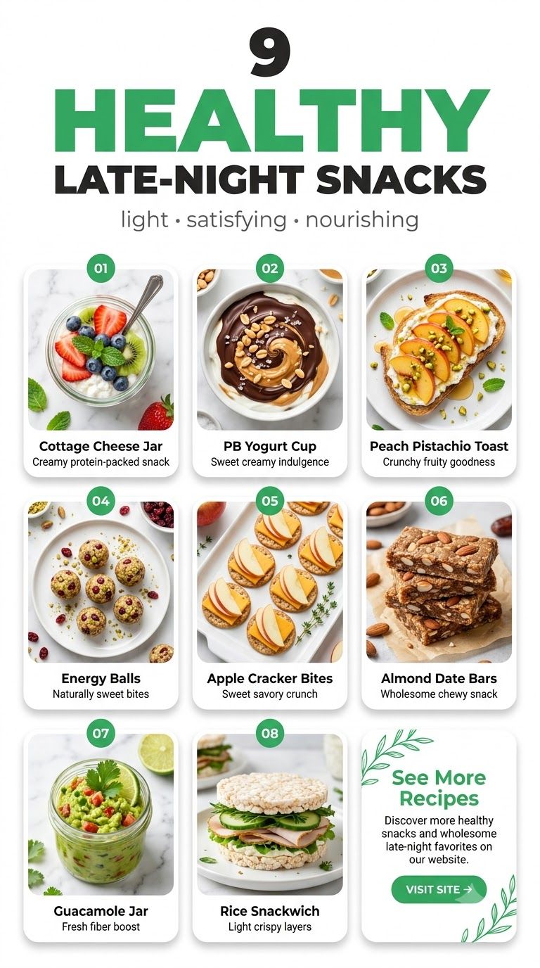 9 Healthy Late-Night Snacks to Satisfy Your Cravings