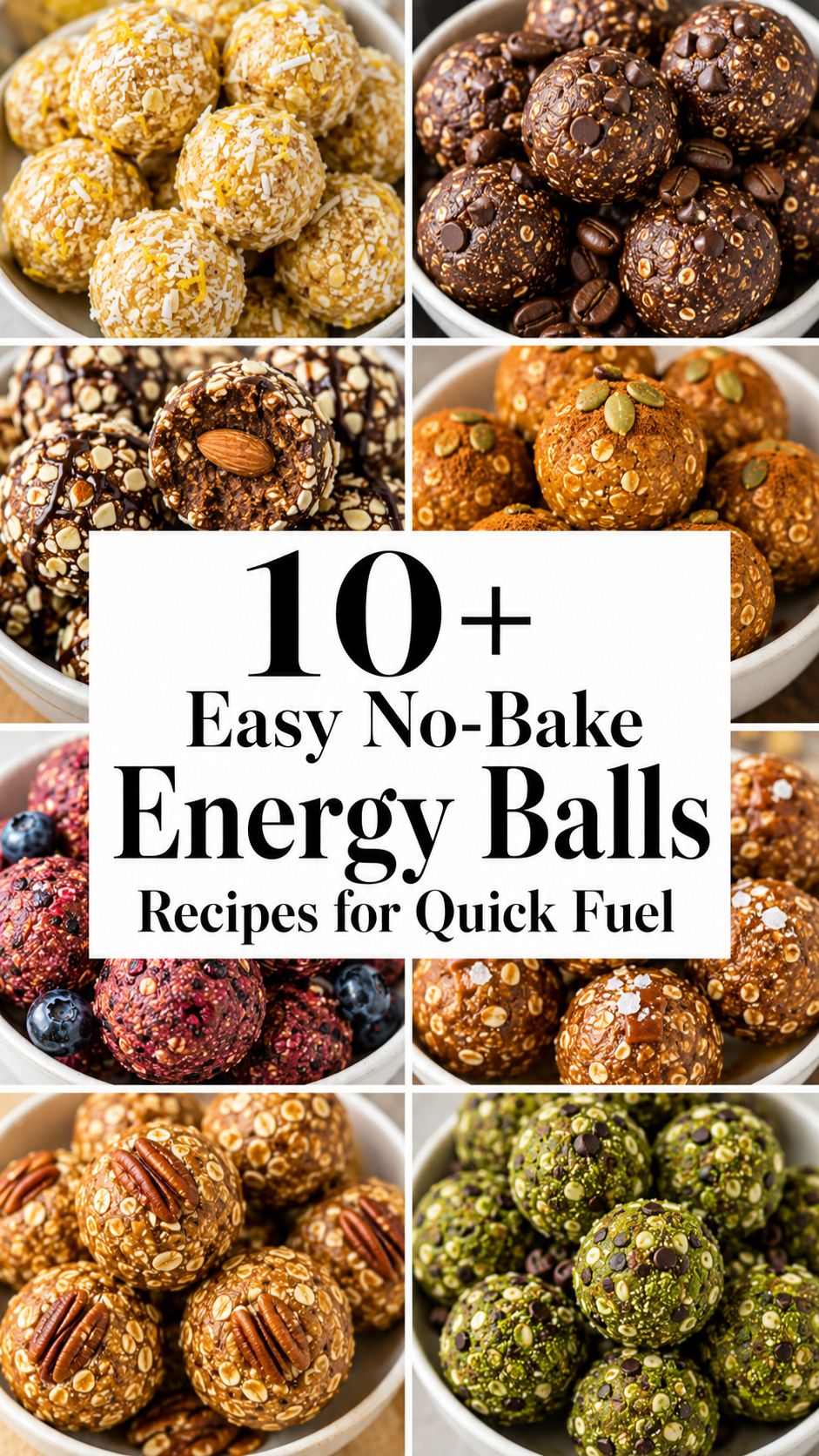 10 Easy No-Bake Energy Balls Recipes for Quick Fuel