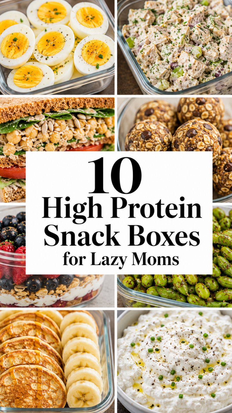 10 High Protein Snack Boxes for Lazy Moms