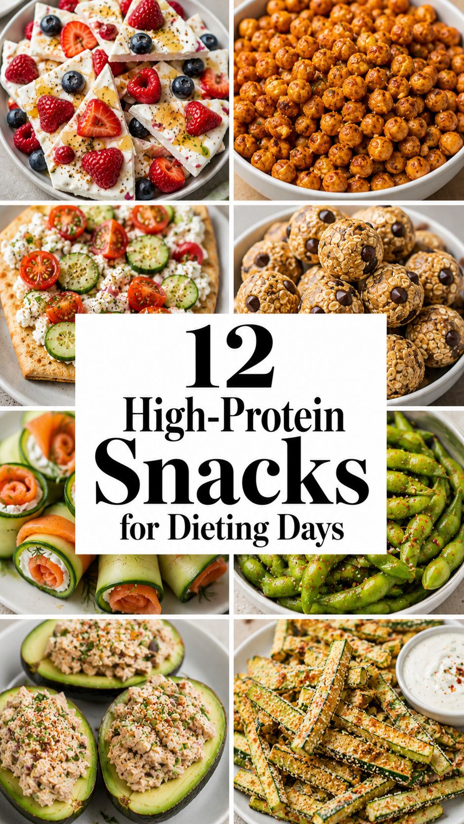 12 High-Protein Snacks for Dieting Days That Actually Taste Amazing