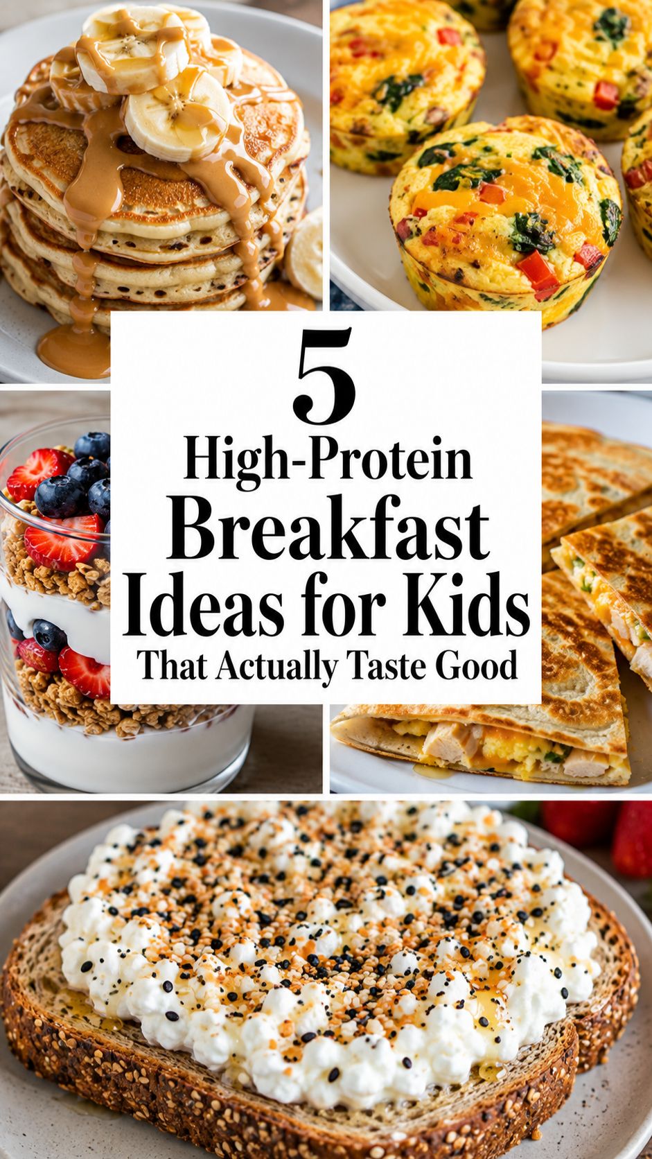 5 High-Protein Breakfast Ideas for Kids That Actually Taste Good