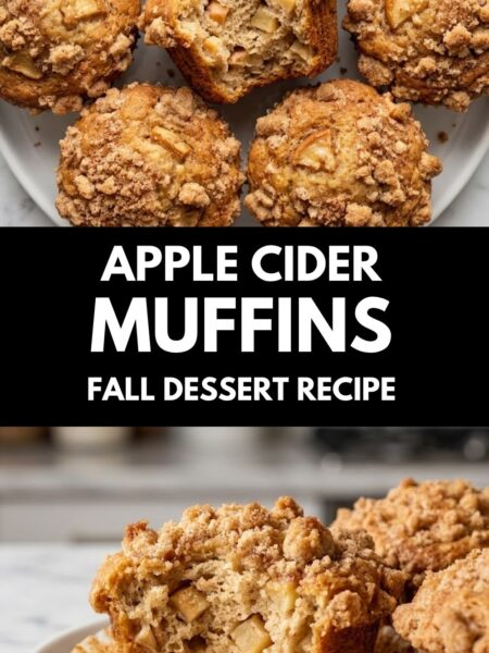 Apple Cider Muffins Recipe