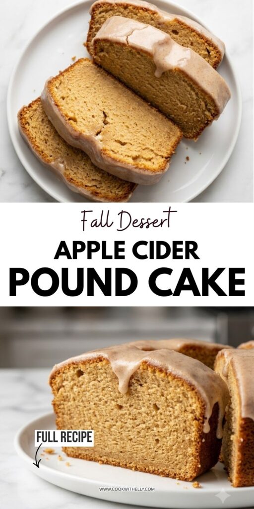 Apple Cider Pound Cake Recipe
