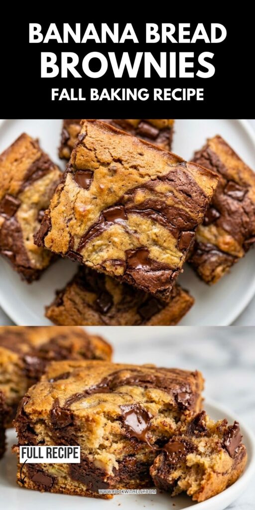 Banana Bread Brownies Recipe