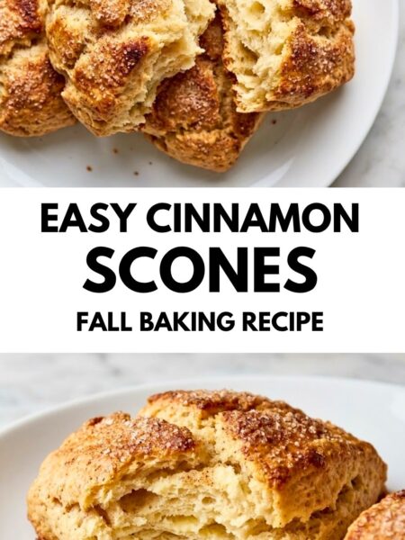 Easy Cinnamon Scones Recipe