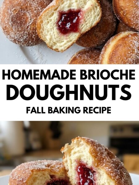 Homemade Brioche Doughnuts Recipe