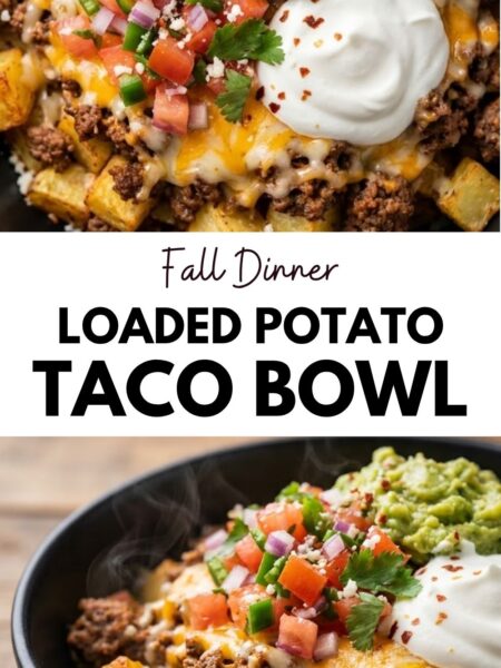 Loaded Potato Taco Bowl Recipe