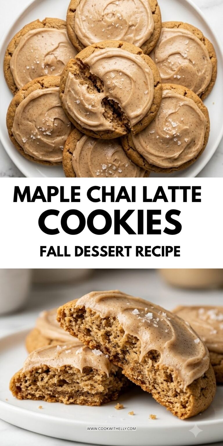Maple Chai Latte Cookies