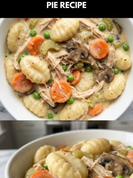 One Pot Gnocchi Chicken Pot Pie Recipe