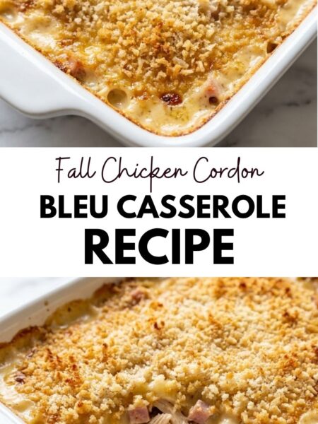 Chicken Cordon Bleu Casserole Recipe