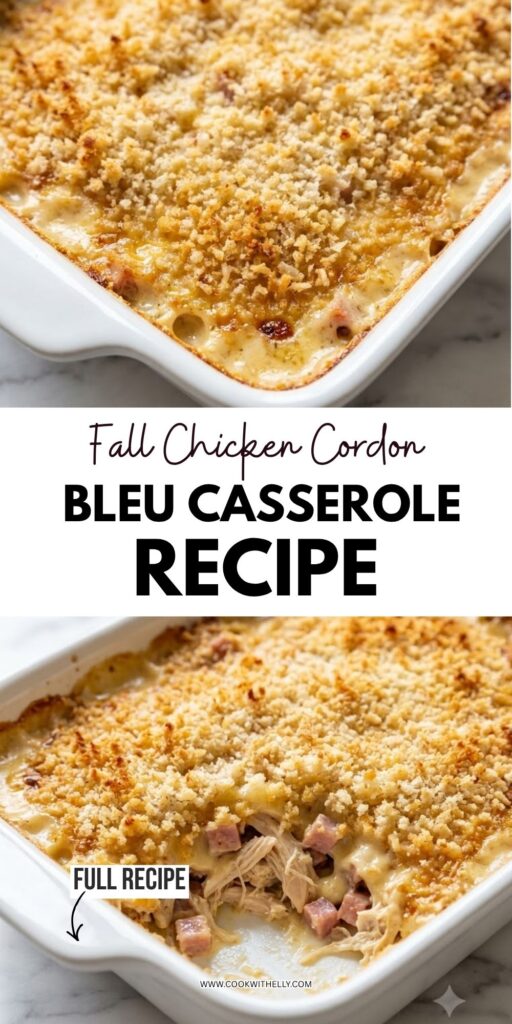Chicken Cordon Bleu Casserole Recipe