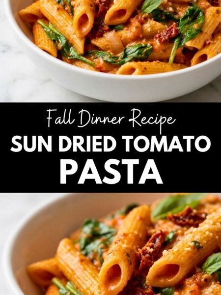 Creamy Sun Dried Tomato Pasta Recipe
