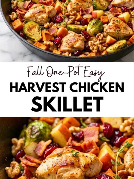 One-Pot Easy Harvest Chicken Skillet Recipe