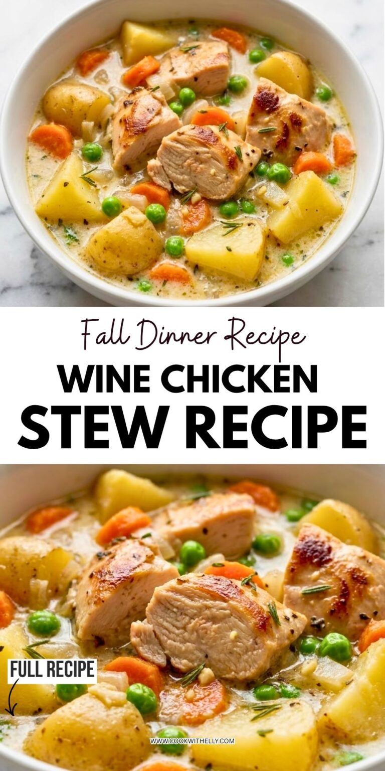Slow Cooker White Wine Chicken Stew Recipe